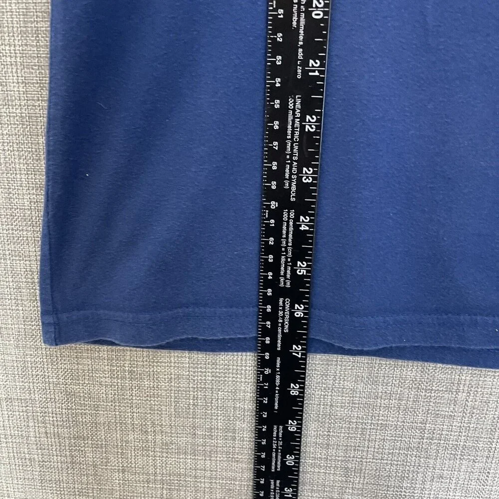 William Rast Shirt Mens Large LEGEND Graphic Geometric Blue Grey White - Picture 3 of 12